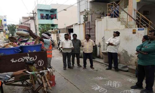 Special sanitation drive held
