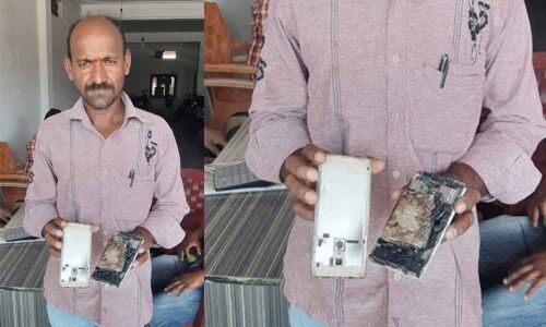 MI Note 4 phone explodes; none hurt