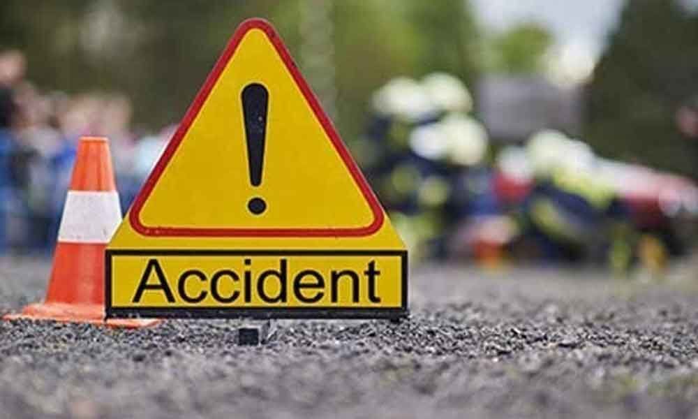 Two killed after DCM rams into two-wheeler in Nalgonda