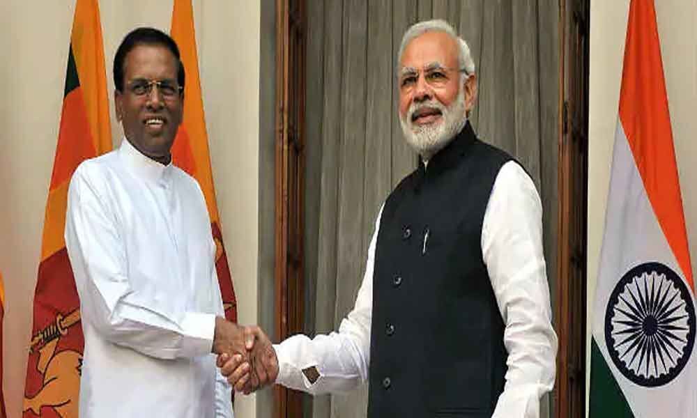 Modi holds bilateral meeting with Sri Lanka President