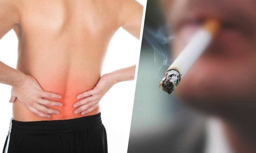 Smokers are thrice more prone to chronic back pain
