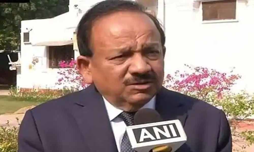 Harsh Vardhan to take charge of Health Ministry on Monday