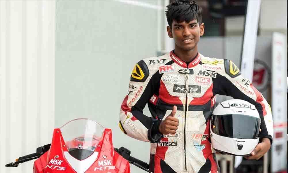 Racer Rajiv aims to finish in top five