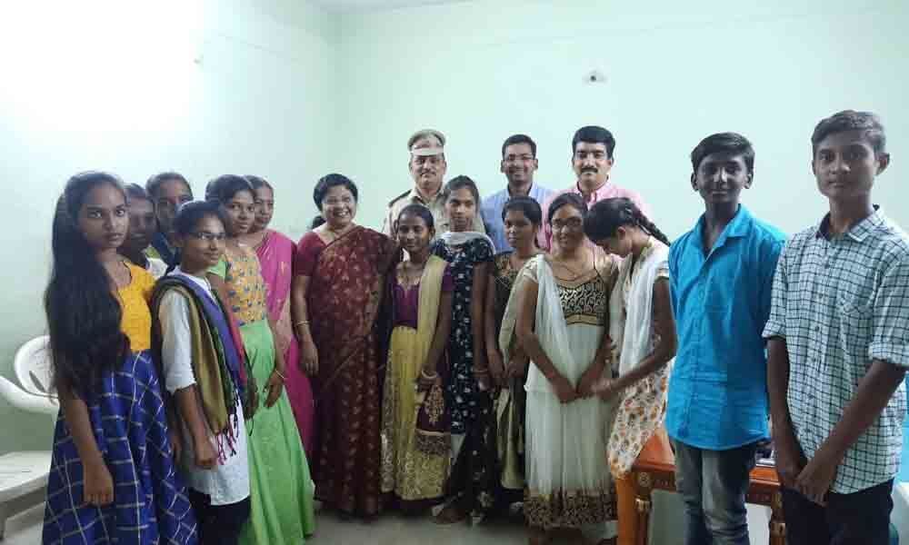 Read with competitive spirit to get better results: Collector M Prashanthi tells students in Nirmal