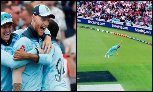 ICC World Cup 2019: ENG vs SA; Ben Stokes takes spectacular one-handed catch; see video