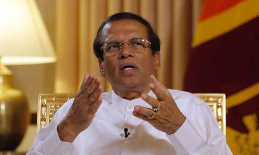 No proof that terrorists involved in Easter bombings had travelled to India: Sirisena