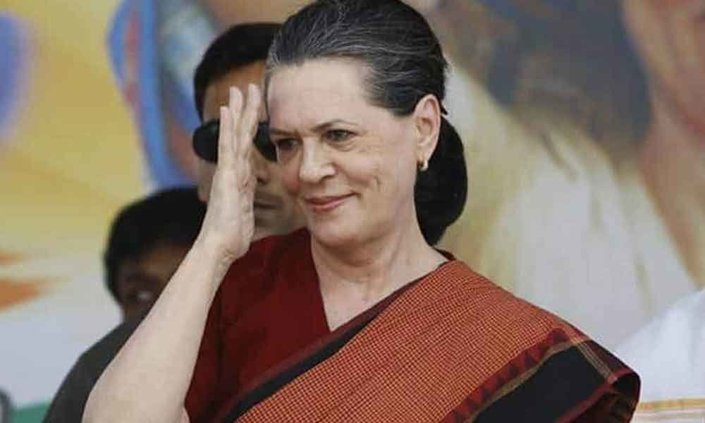 Sonia Gandhi elected leader of Congress Parliamentary Party at high-level meet