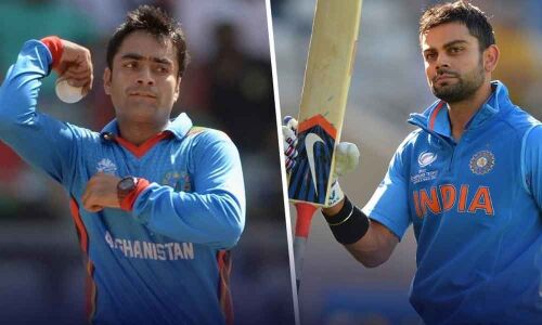 Rashid Khan : I loved playing with Virats bat