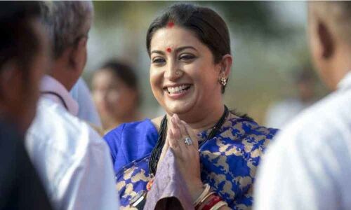 Committed to ensure women empowerment, children welfare: Smriti Irani