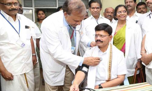 2-day health camp begins for TTD employees