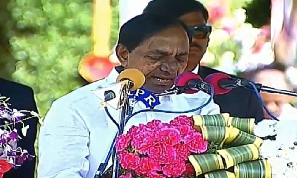 Mission Bhagiratha- quenched peoples thirst in five years: KCR