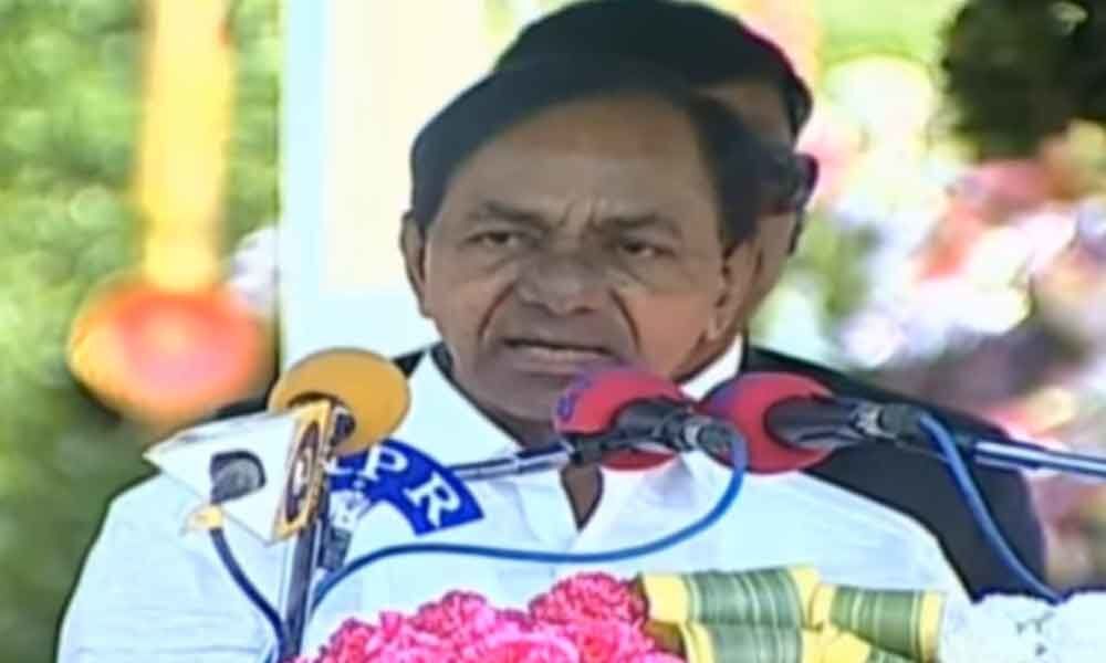 No corruption and transparent government says KCR