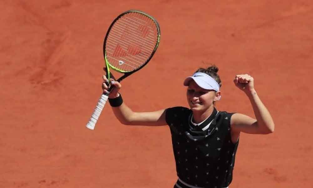 Vondrousova humiliates Sevastova to reach French Open last eight