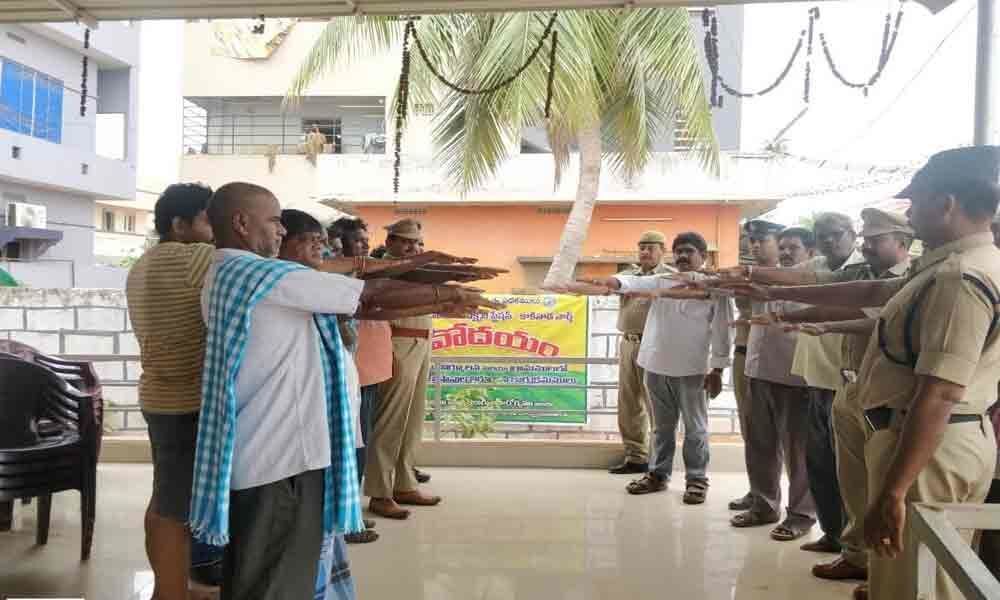 Excise department conducts awareness camp