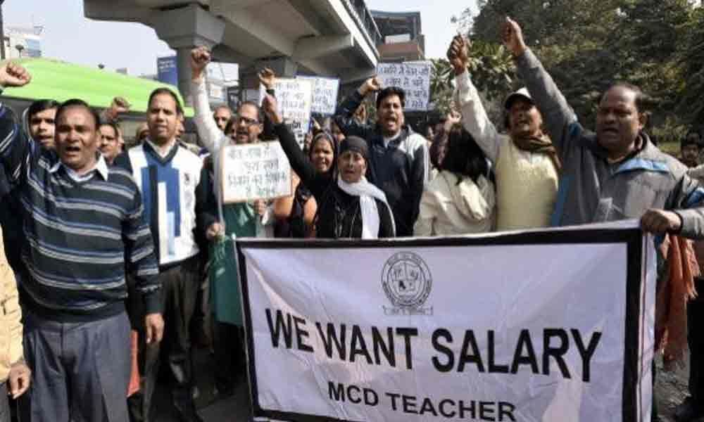 AAP government hold on salaries puts 12 colleges staff at stake
