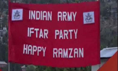 J&K: Indian Army sets example of communal harmony, hosts Iftar