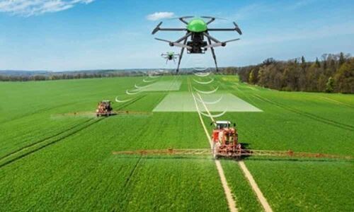 Gopi Rajas Drone Technology saves Indian Farmers Future