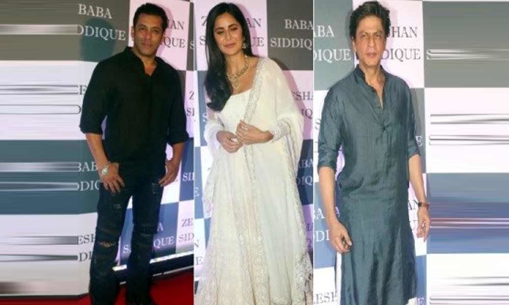 Shah Rukh Khan, Salman Khan and Katrina Kaif Attends Baba Siddique Iftaar Party