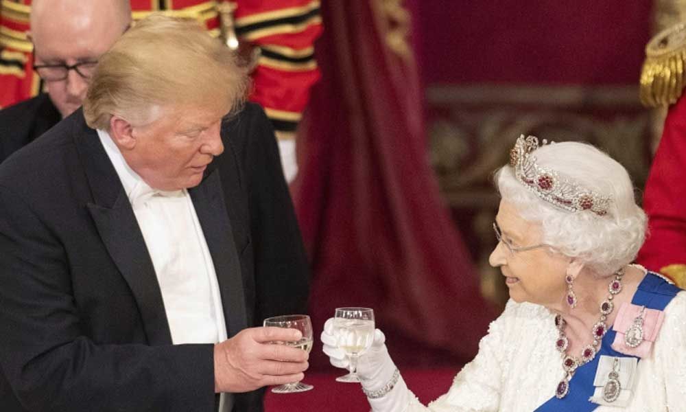 Donald, Melania Trump dine with British royals, heres what was on menu