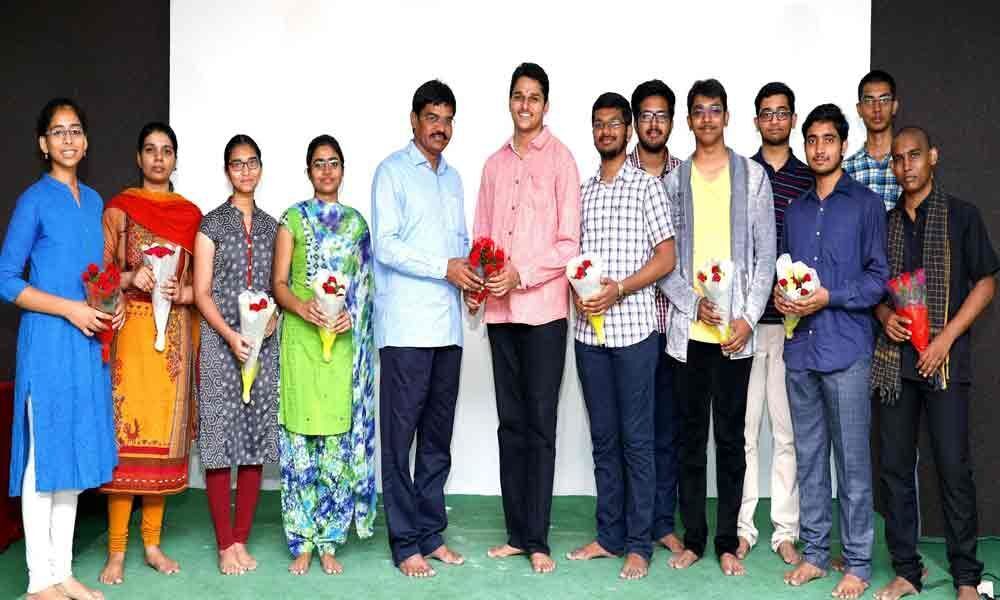 Bhashyam students outshine in EAMCET