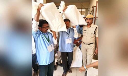 Parishad votes counting begins