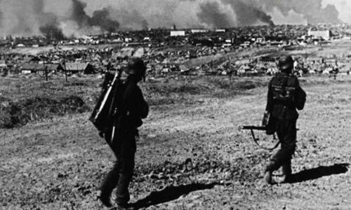 Mortal remains of WW-II soldiers brought home