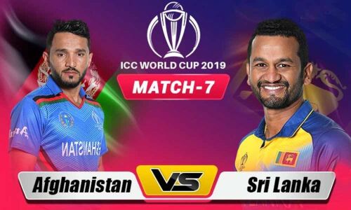 Afghanistan bowl against Sri Lanka in World Cup