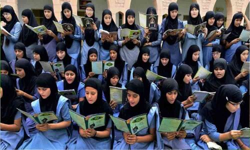 Education of girls from minority communities is governments priority