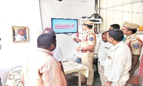 CC cameras installed in Nagalakshmi Nagar