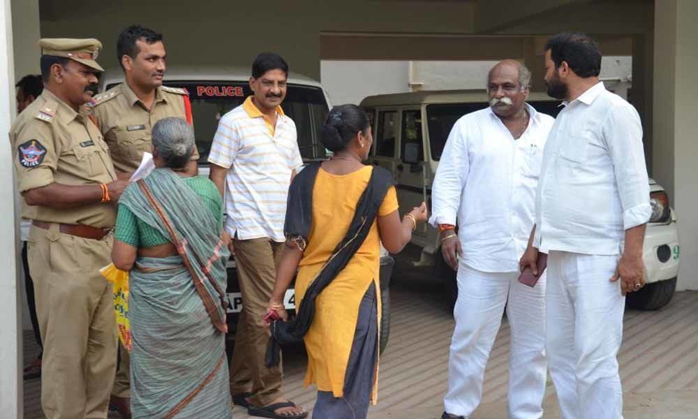 Velagapudi Ramakrishna Babu arrested and released