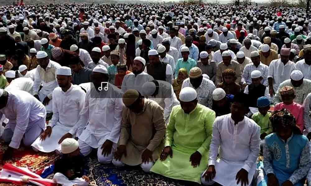 Eid celebrated with piety in Mahbubnagar