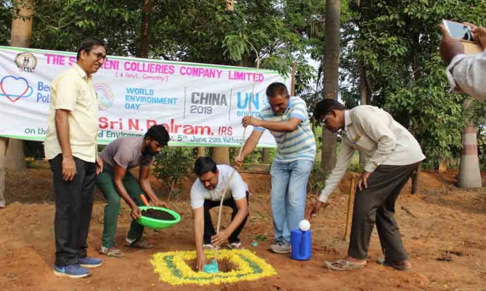Singareni Collieries Company Limited celebrates World Environment Day