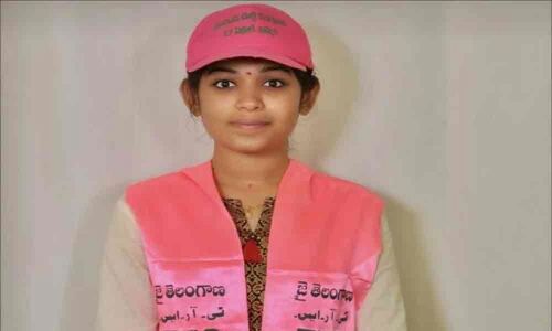 Priyanka, youngest to win ZPTC