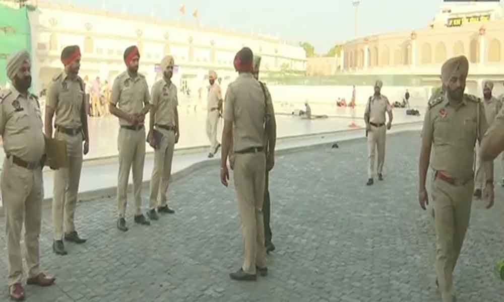 Tight Security Outside Golden Temple On Operation Blue Star Anniversary