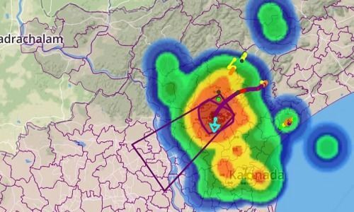 BREAKING: Amaravati, Tulluru may receive lightning in another 50-90mins