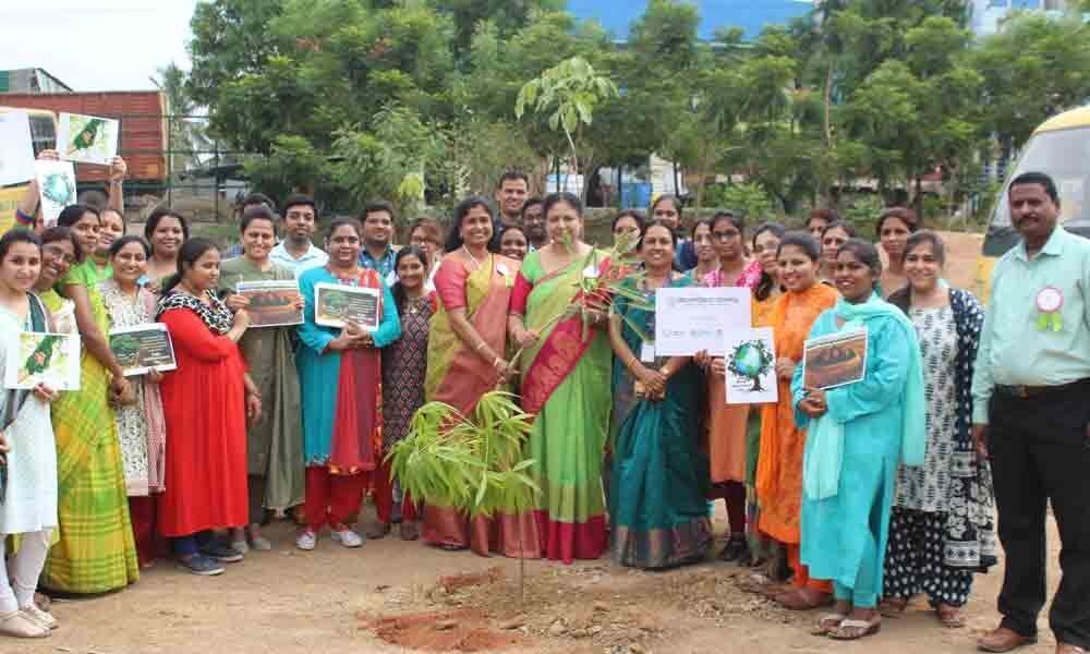 Delhi Public School organises plantation drive