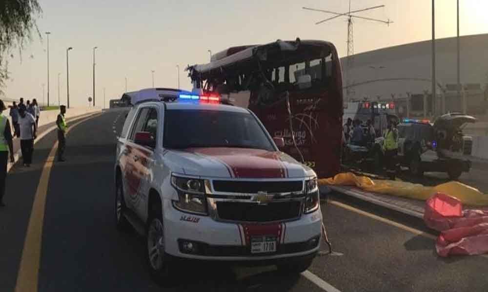 8 Indians among 17 killed in Dubai bus crash