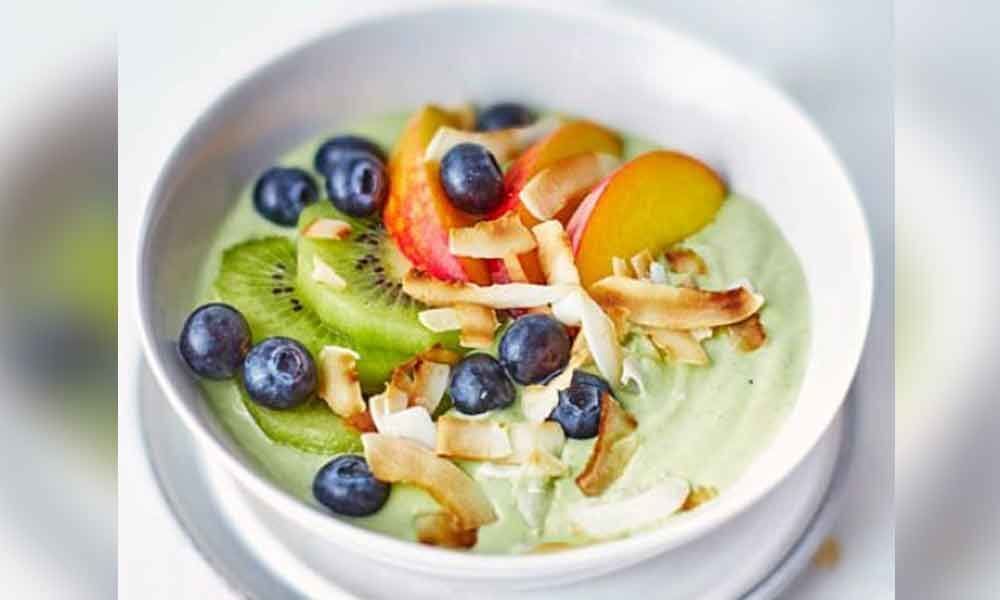 Irresistible Breakfast Bowl- Matcha Yogurt