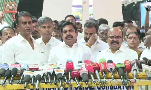 No change: Tamil Nadu CM clears air on reports of rift in AIADMK-BJP ties
