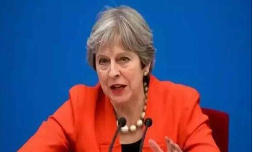 British PM Theresa May steps down as party leader, starts succession race