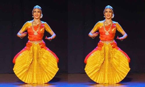 A champion in Bharatanatyam