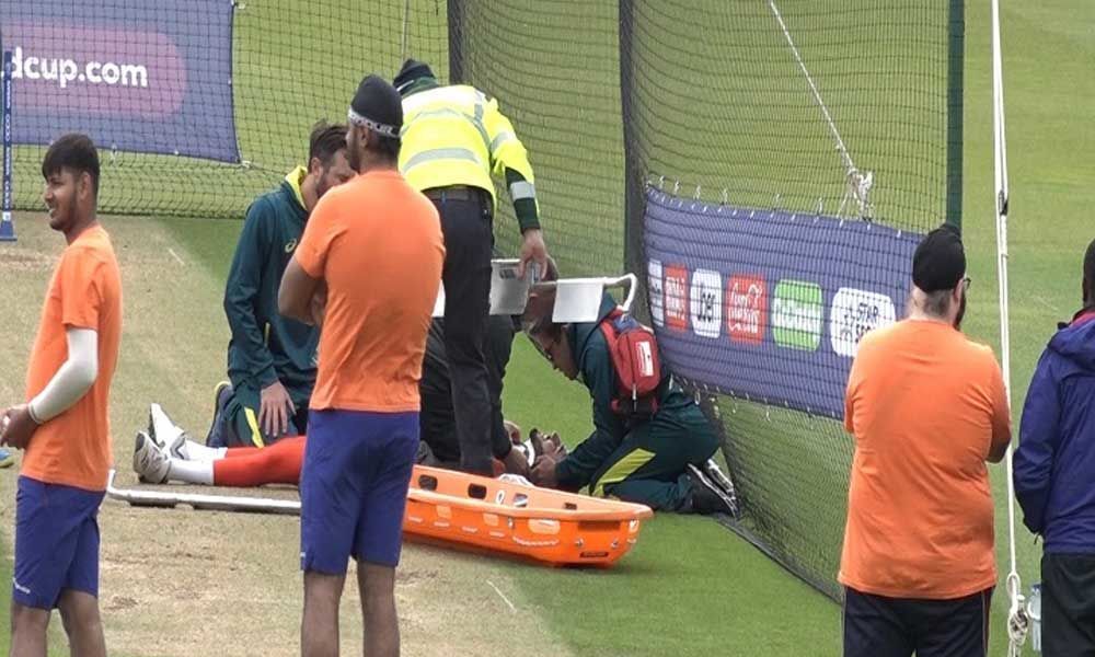 Net bowler hospitalised after getting hit on head by Warner shot