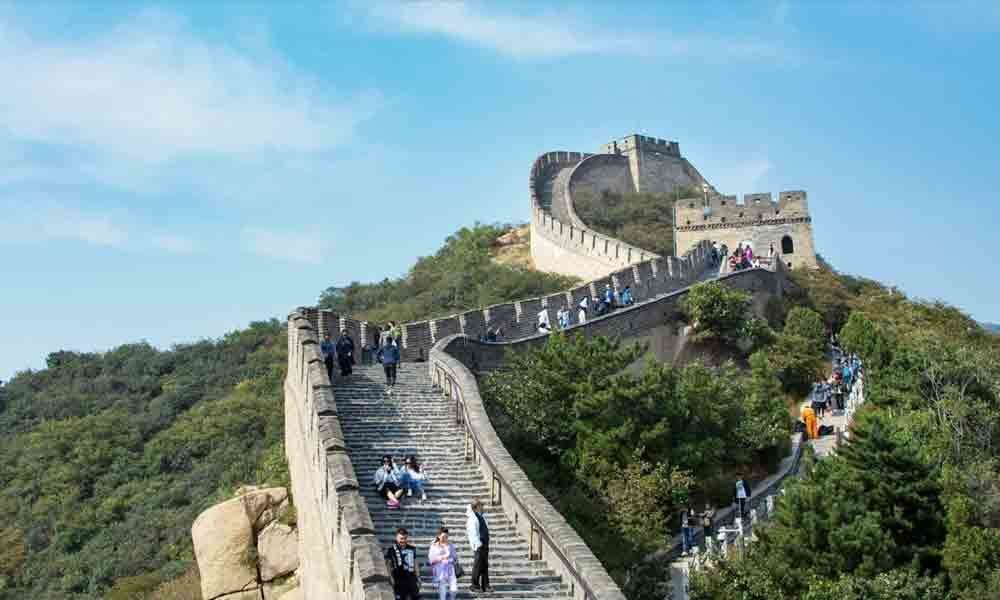 Visitor limitation at Chinas Great Wall