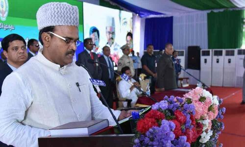 Will strive for welfare of minorities: Amjad Basha