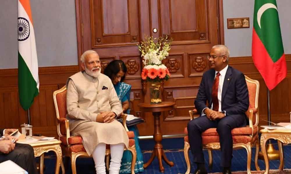 PM Modi, Maldives President inaugurate coastal surveillance radar system built by India