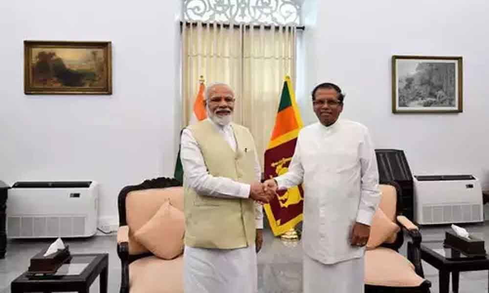 PM Modi meets top Sri Lankan leadership; describes terrorism as a joint threat