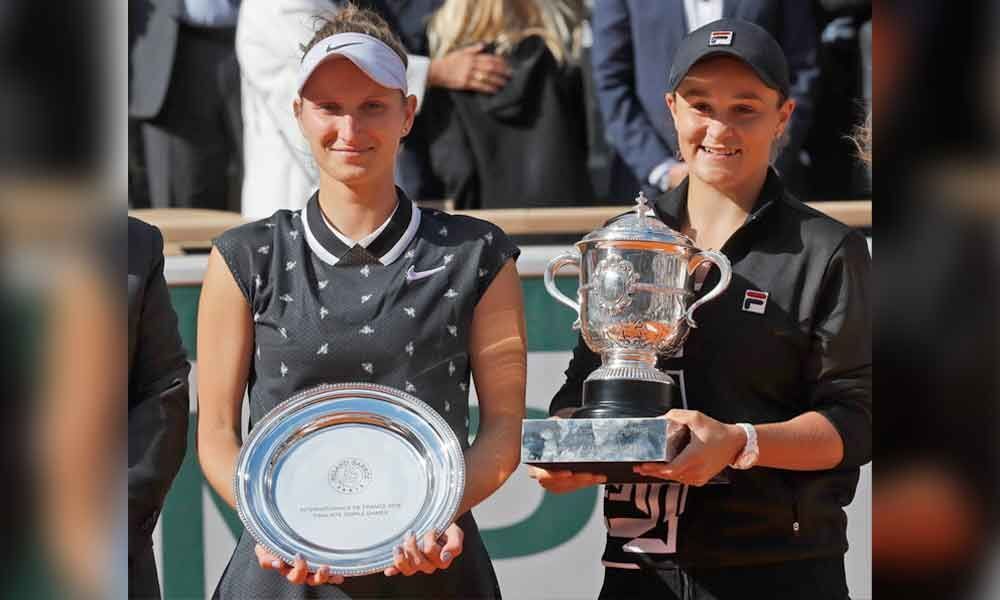 Barty routs Vondrousova to become first Australian to win French Open
