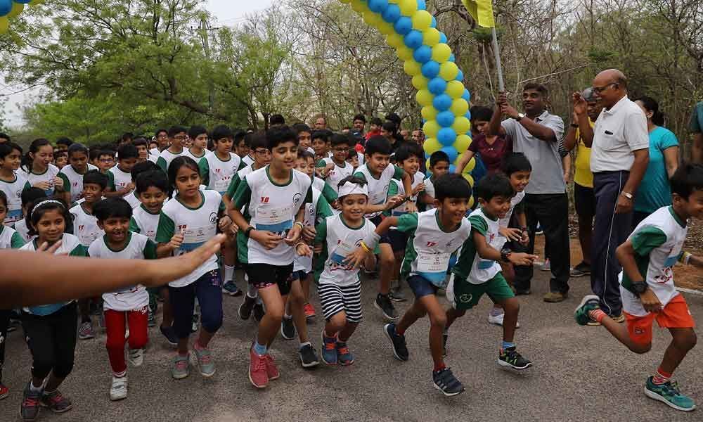 700 kids run for health