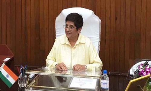 Kiran Bedi launches Mission Green Puducherry on 70th birthday