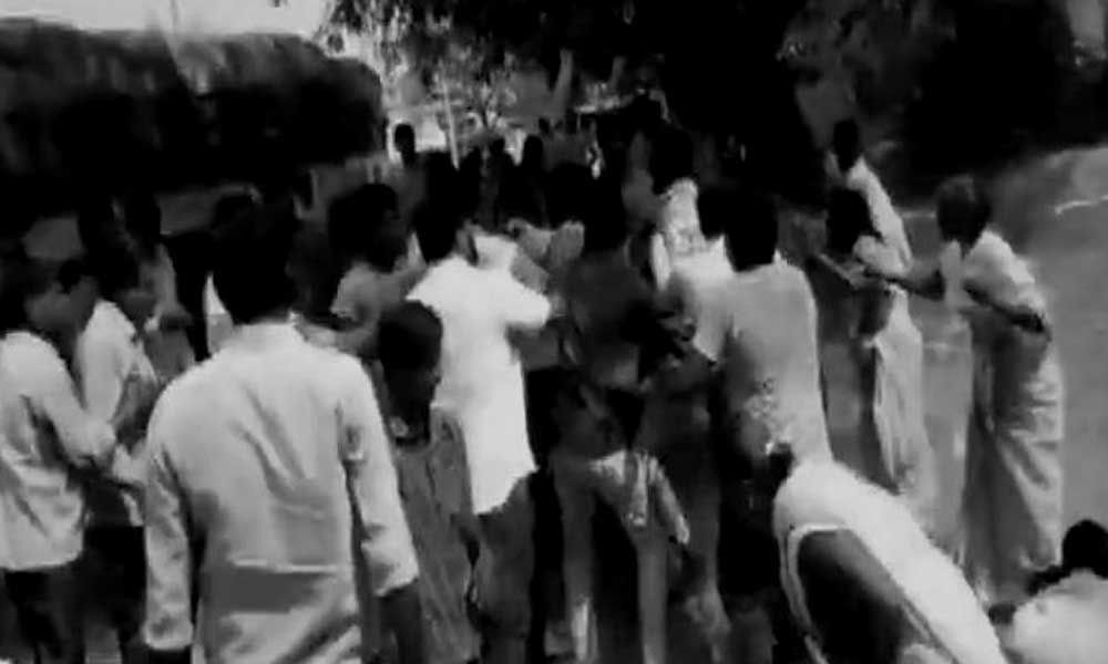 Clashes between TDP and YSRCP activists in East Godavari district